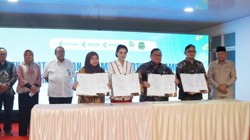 Gubernur Maluku Utara, Sherly Tjoanda meresmikan Gedung Jantung Terpadu Rumah Sakit Umum Daerah (RSUD) Dr. H. Chasan Boesoirie. || dok : Kasedata