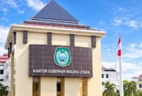 Kantor Gubernur Provinsi Maluku Utara. || Foto : Kasedata.id