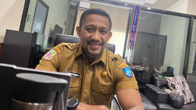 Kepala Disperkimtan Kota Ternate, Tonny S. Pontoh