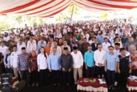 Foto bersama kegiatan seminar nasional yang berlangsung di Pelabuhan Perikanan Nusantara Kota Ternate [sukarsi/kasedata]