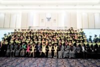 Wisudawaan Sekolah Tinggi Manajemen Informatika dan Komputer (STIMIK) Tidore Mandiri [Foto : sukarsi/kasedata]
