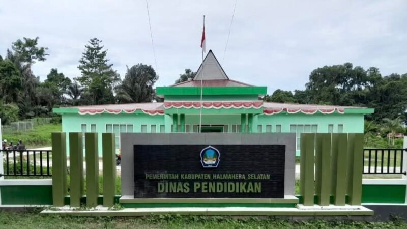 Kantor Dinas Pendidikan Kabupaten Halmahera Selatan. || dok : Kasedata