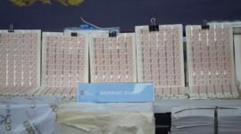 Barang bukti materai ilegal 