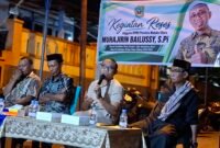 Anggota DPRD Provinsi Maluku Utara, Muhajirin Bailussy menggelar reses di Kecamatan Pulau Moti. || Foto : Kasedata.id