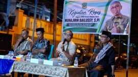 Anggota DPRD Provinsi Maluku Utara, Muhajirin Bailussy menggelar reses di Kecamatan Pulau Moti. || Foto : Kasedata.id