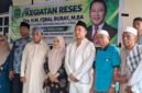 Ketua DPRD Kota Ternate, Iqbal Ruray, usai menggelar Reses di Kelurahan Toboleu. || Foto : Kasedata.id