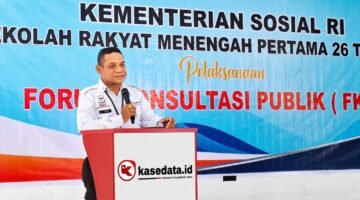 Kepala SRMP 26 Kota Ternate, Manton La Usman. || dok : Ilham/Kasedata