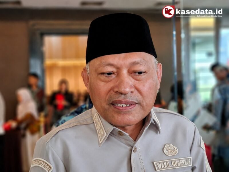 Wakil Gubernur Maluku Utara Sarbin Sehe. || dok : Ilham/Kasedata