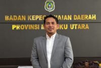 Kepala Badan Kepegawaian Daerah (BKD) Maluku Utara, Zulkifli Bian. || dok : Kasedata.id