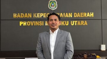 Kepala Badan Kepegawaian Daerah (BKD) Maluku Utara, Zulkifli Bian. || dok : Kasedata.id