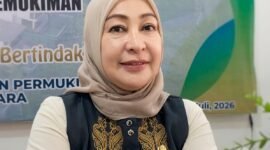 Kepala Dinas Perumahan dan Kawasan Permukiman (Perkim) Provinsi Maluku Utara, Musrifah Alhadar. || Foto : Kasedata.id