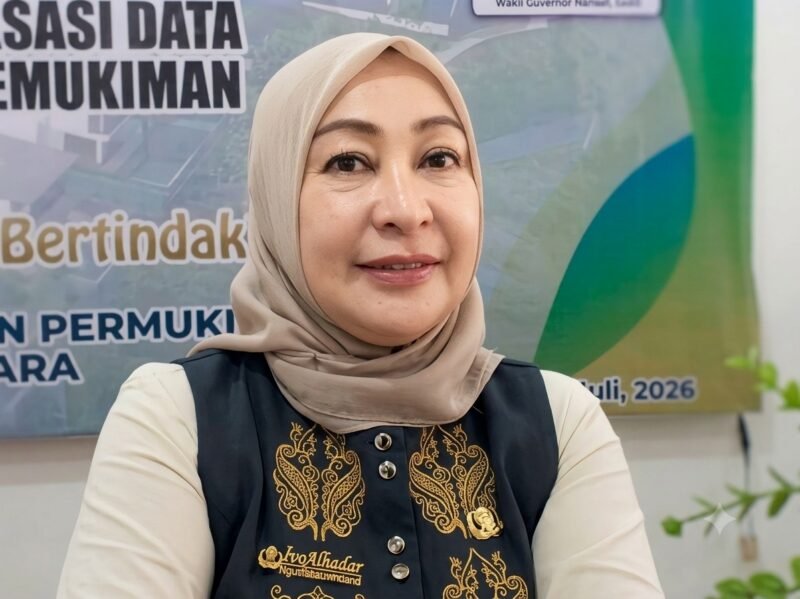 Kepala Dinas Perumahan dan Kawasan Permukiman (Perkim) Provinsi Maluku Utara, Musrifah Alhadar. || Foto : Kasedata.id