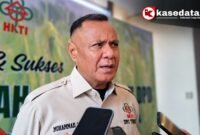 Ketua DPC Himpunan Kerukunan Tani Indonesia (HKTI) Kota Tidore Kepulauan, Muhammad Sinen. || Foto : Kasedata.id