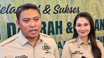 Kepala BGN Sudaryono didampingi Gubernur Maluku Utara Sherly Tjoanda, memberikan keterangan pers kepada awak media. || Foto : Kasedata.id