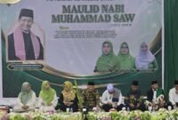 Peringatan Maulid Nabi Muhammad SAW 1448 Hijriah Tahun 2026 Masehi menjadi momentum bagi Pimpinan Wilayah (PW) Muslimat Nahdlatul Ulama (NU) dan PW Fatayat NU Maluku Utara memperkuat komitmen sosial. || dok : Kasedata