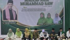 Peringatan Maulid Nabi Muhammad SAW 1448 Hijriah Tahun 2026 Masehi menjadi momentum bagi Pimpinan Wilayah (PW) Muslimat Nahdlatul Ulama (NU) dan PW Fatayat NU Maluku Utara memperkuat komitmen sosial. || dok : Kasedata