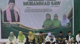 Peringatan Maulid Nabi Muhammad SAW 1448 Hijriah Tahun 2026 Masehi menjadi momentum bagi Pimpinan Wilayah (PW) Muslimat Nahdlatul Ulama (NU) dan PW Fatayat NU Maluku Utara memperkuat komitmen sosial. || dok : Kasedata