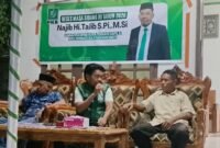 Anggota DPRD Kota Ternate Dapil II Ternate Selatan–Moti, Najib Hi. Talib menggelar reses di Kelurahan Gambesi. || Foto : Kasedata.id