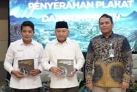 Wakil Gubernur Maluku Utara, H. Sarbin Sehe, saat membuka Sosialisasi Peraturan Menteri Kehutanan Nomor 6 Tahun 2026 tentang Rencana Kehutanan Tingkat Nasional (RKTN) Tahun 2011–2030 Regional Maluku dan Papua, di Halmahera Ballroom, Bela Hotel, Ternate. || Foto : Kasedata.id