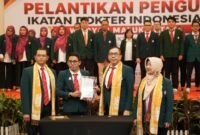 Sebanyak 764 dokter dikukuhkan langsung oleh Ketua Umum Pengurus Besar IDI pusat. || Foto : Kasedata.id