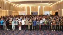 Rakor pendidikan yang dihadiri ratusan kepala SMA/SMK dan SLB se-Maluku Utara di Dafam Bella Hotel Ternate. || Foto : Kasedata.id