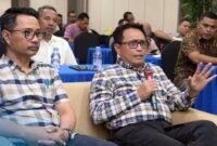 Kadikbud Maluku Utara, Abubakar Abdullah didampingi Sekretaris Dinas, Sofyan. || Foto : Kasedata.id