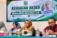 Reses Muhajirin Bailussy di Akademi Kebidanan (Akbid) Wijaya Kusuma Malang, Kota Ternate. || Foto : Kasedata.id