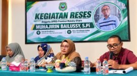 Reses Muhajirin Bailussy di Akademi Kebidanan (Akbid) Wijaya Kusuma Malang, Kota Ternate. || Foto : Kasedata.id
