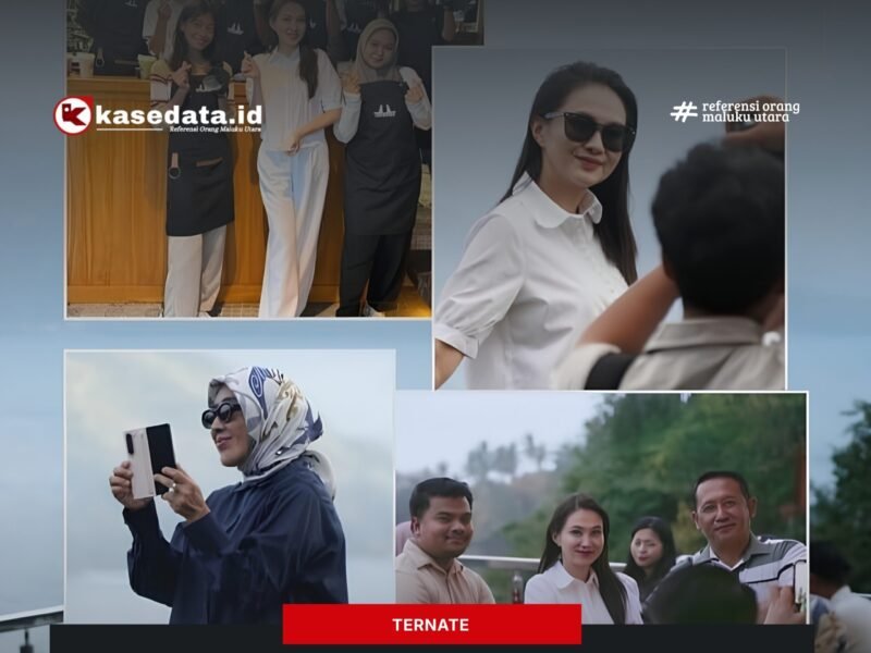 Gubernur Maluku Utara Sherly Tjoanda bersama Istri Menteri Dalam Negeri Ny. Tri Tito Karnavian saat mengunjungi Lago Montana 