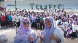 Rangkaian kegiatan P2KK dan MASTA UMMU 2026 yang berlangsung di Landmark Ternate [dok : ani/kasedata]