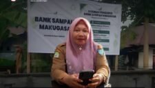 Lokasi bank sampah makugasa/lurah kayu merah fatma waheng [dok : kasedata.id]