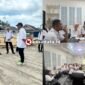 Pertemuan disertai pemaparan huntap Jambula oleh Kepala Dinas Perkimtaan Kota Ternate/Kunjungan rombongan ke lokasi oleh Disperkim CK Pemprov Jatim [dok : kasedata]