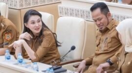 Gubernur Maluku Utara Sherly Tjoanda di gedung DPR RI. || Foto : Kasedata.id