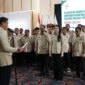 Ketua Umum Dewan Pimpinan Nasional (DPN) HKTI, Sudaryono melantik Gubernur Maluku Utara Sherly Tjoanda sebagai Ketua HKTI Provinsi Maluku Utara periode 2026-2031. || Foto : Kasedata.id