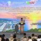 Presiden Prabowo Subianto tiba di kawasan Indonesia Weda Bay Industrial Park (IWIP), Kabupaten Halteng Maluku Utara guna meresmikan 11 proyek hilirisasi. || Foto : Kasedata.id
