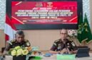 Kepala Seksi Penerangan Hukum (Kasi Penkum) Kejati Maluku Utara, Matheous Matulessy, dalam konferensi pers bersama awak media, Senin (5/10/2026). || Foto : Kasedata.id