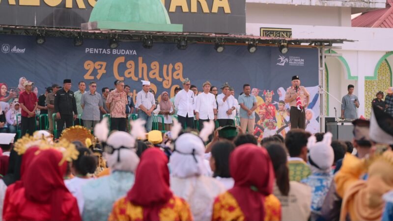 Wakil Gubernur Malut, H. Sarbin Sehe membuka kegiatan Kemah Generasi Berkarakter yang melibatkan pelajar SMA, SMK, dan SLB se-Maluku Utara. || Foto : Kasedata.id