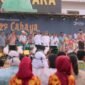 Wakil Gubernur Malut, H. Sarbin Sehe membuka kegiatan Kemah Generasi Berkarakter yang melibatkan pelajar SMA, SMK, dan SLB se-Maluku Utara. || Foto : Kasedata.id