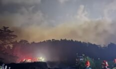 Kebakaran Dekat Sungai Akelamo, Pemdes Kawasi Koordinasikan Penanganan