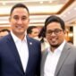 Ketua Umum DPN Komite Masyarakat Nusantara untuk Demokrasi (KMND), Achmad Boim Alhabsyie bersama Kapolri Suyudi Ario Seto dalam suatu acara di Jakarta. || Foto : Kasedata.id