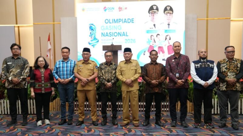 Pembukaan Olimpiade Gasing Nasional (OGN) 2026 resmi dibuka di Hotel Bella, Kota Ternate. || Foto : Kasedata.id