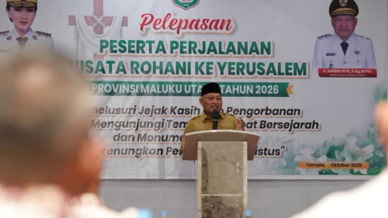 Wakil Gubernur Maluku Utara, Sarbin Sehe. || Foto : Kasedata.id