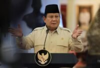 Presiden RI Prabowo Subianto. || Foto : Kasedata.id