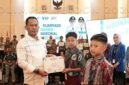 Malam penutupan olimpiade GASING Nasional (OGN) 2026 di Kota Ternate. Penutupan dirangkaikan dengan penyerahan medali dan sertifikat kepada pemenang. || Foto : Kasedata.id