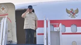 Presiden Prabowo Subianto bertolak ke Maluku Utara menggunakan Pesawat Kenegaraan, Kamis (8/10/2026) pagi. || Foto : Kasedata.id