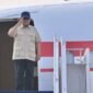 Presiden Prabowo Subianto bertolak ke Maluku Utara menggunakan Pesawat Kenegaraan, Kamis (8/10/2026) pagi. || Foto : Kasedata.id