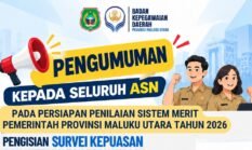 Sistem Merit Pemprov Malut Diuji, ASN Diminta Tuntaskan Survei INAgov