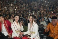 Malam puncak perayaan Hari Ulang Tahun (HUT) ke-27 Provinsi Maluku Utara, ribuan warga padati Kota Sofifi. || Foto : Kasedata.id