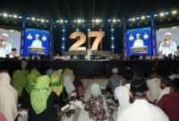 Ustaz Das’ad Latif dalam acara tabligh akbar di Alun-Alun Sofifi, jantung Ibu Kota Sofifi (IKS). || Foto : Kasedata.id