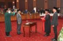 Pengucapan Sumpah/Janji Wakil Ketua DPRD Sisa Masa Jabatan 2024–2029, di Ruang Rapat Paripurna DPRD Maluku Utara. || Foto : Kasedata.id
